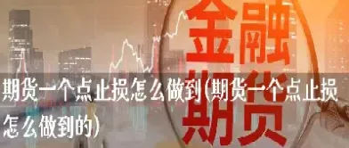 股指期货下单后止损点能否调整(股指期货下单后止损点能否调整价格)_https://www.londai.com_期货投资_第1张