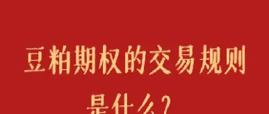 豆粕期货交易规则介绍(豆粕期货最新消息今天)_https://www.londai.com_期货投资_第1张