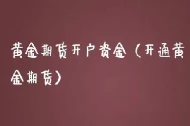 黄金期货资金要求多少(黄金期货需要多少资金)_https://www.londai.com_期货投资_第1张