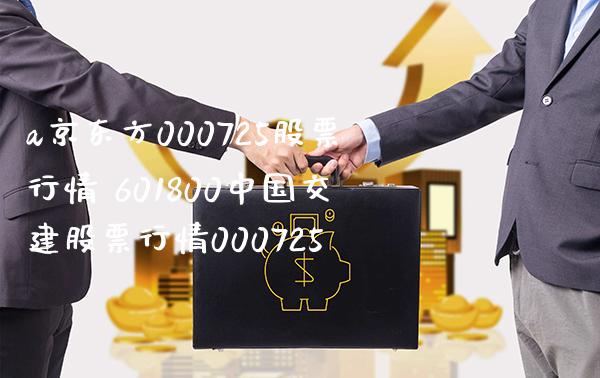 a京东方000725股票行情 601800中国交建股票行情000725_https://www.londai.com_股票投资_第1张