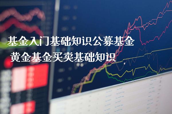 基金入门基础知识公募基金 黄金基金买卖基础知识_https://www.londai.com_基金理财_第1张