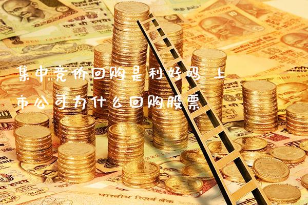 集中竞价回购是利好吗 上市公司为什么回购股票_https://www.londai.com_股票投资_第1张