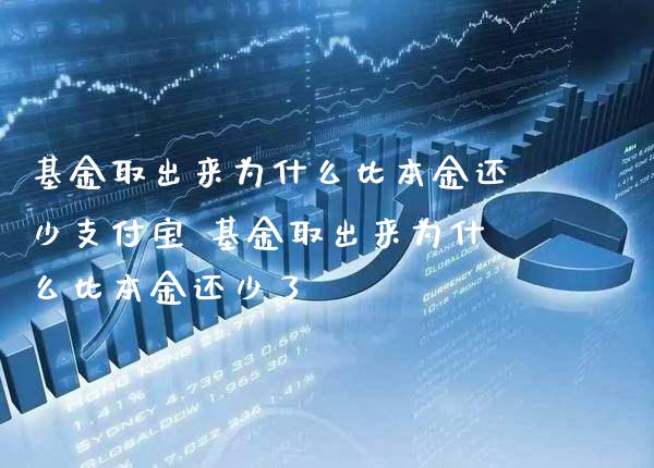 基金取出来为什么比本金还少支付宝 基金取出来为什么比本金还少了_https://www.londai.com_基金理财_第1张