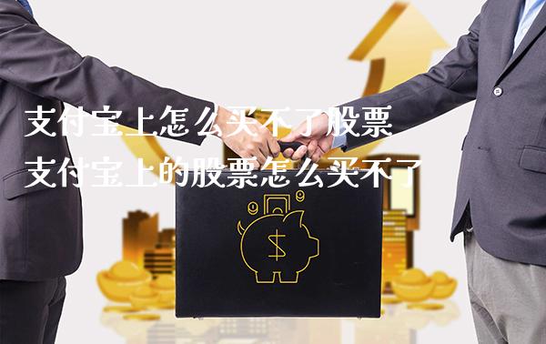 支付宝上怎么买不了股票 支付宝上的股票怎么买不了_https://www.londai.com_股票投资_第1张