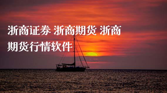 浙商证券 浙商期货 浙商期货行情软件_https://www.londai.com_期货投资_第1张