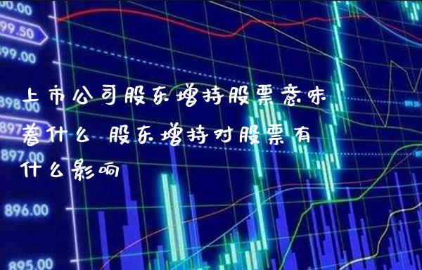 上市公司股东增持股票意味着什么 股东增持对股票有什么影响_https://www.londai.com_股票投资_第1张