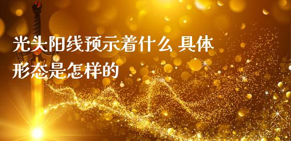 光头阳线预示着什么 具体形态是怎样的_https://www.londai.com_股票投资_第1张