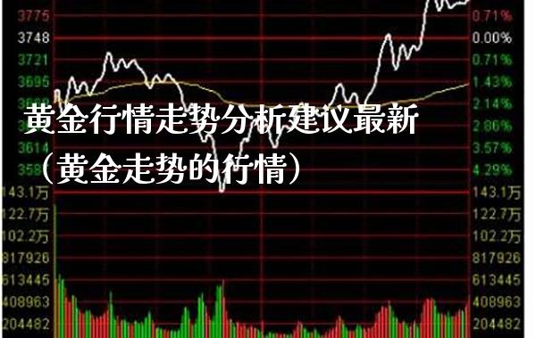 黄金行情走势分析建议最新（黄金走势的行情）_https://www.londai.com_期货投资_第1张