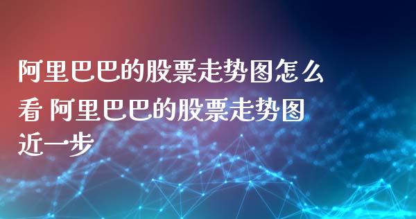 阿里巴巴的股票走势图怎么看 阿里巴巴的股票走势图近一步_https://www.londai.com_股票投资_第1张