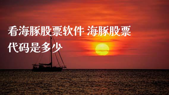 看海豚股票软件 海豚股票代码是多少_https://www.londai.com_股票投资_第1张