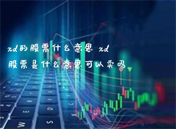 xd的股票什么意思 xd股票是什么意思可以卖吗_https://www.londai.com_股票投资_第1张