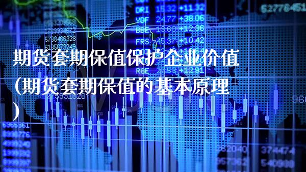 期货套期保值保护企业价值(期货套期保值的基本原理)_https://www.londai.com_财经资讯_第1张