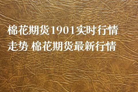 棉花期货1901实时行情走势 棉花期货最新行情_https://www.londai.com_期货投资_第1张