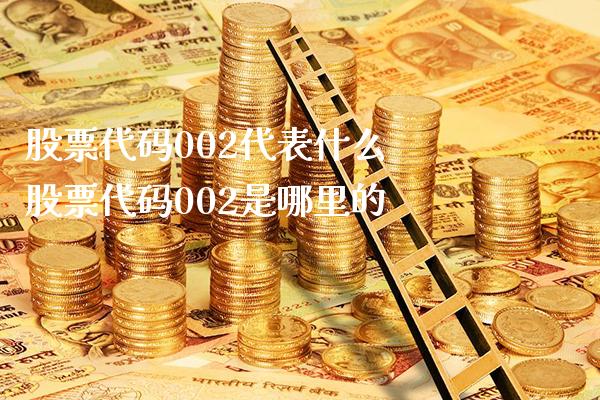 股票代码002代表什么 股票代码002是哪里的_https://www.londai.com_股票投资_第1张