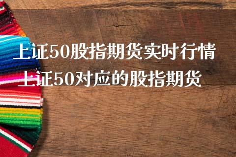 上证50股指期货实时行情 上证50对应的股指期货_https://www.londai.com_期货投资_第1张