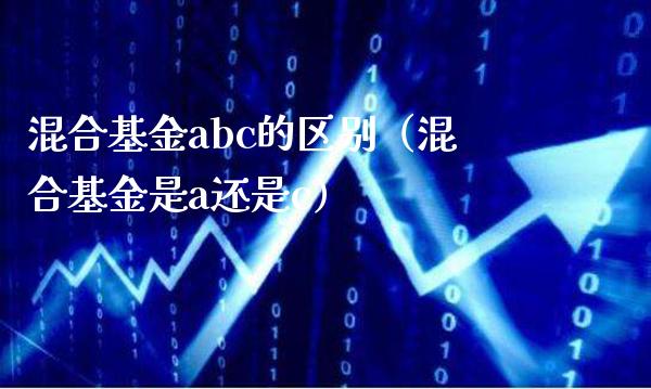 混合基金abc的区别（混合基金是a还是c）_https://www.londai.com_基金理财_第1张