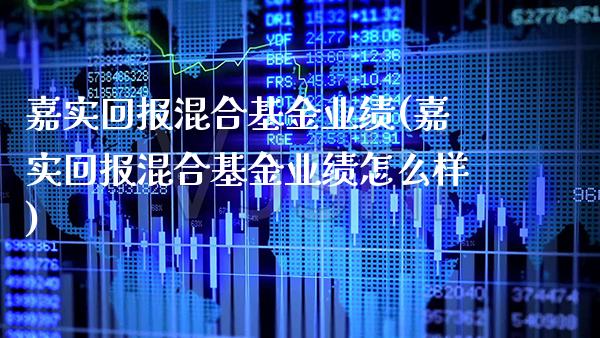 嘉实回报混合基金业绩(嘉实回报混合基金业绩怎么样)_https://www.londai.com_基金理财_第1张