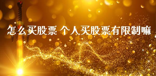 怎么买股票 个人买股票有限制嘛_https://www.londai.com_股票投资_第1张