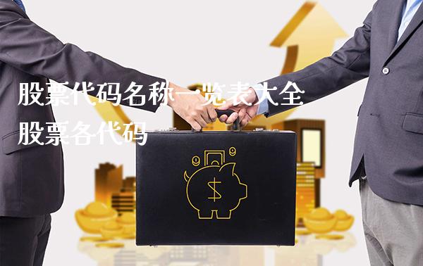 股票代码名称一览表大全 股票各代码_https://www.londai.com_股票投资_第1张