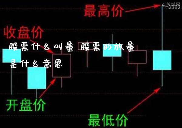 股票什么叫量 股票的放量是什么意思_https://www.londai.com_股票投资_第1张