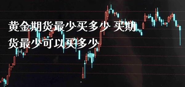 黄金期货最少买多少 买期货最少可以买多少_https://www.londai.com_期货投资_第1张