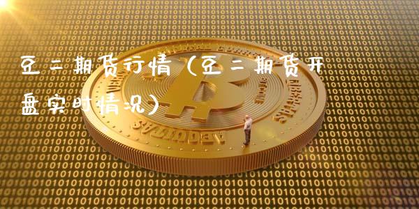 豆二期货行情（豆二期货开盘实时情况）_https://www.londai.com_期货投资_第1张