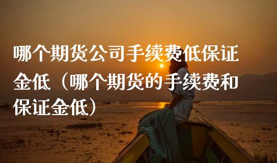 哪个期货公司手续费低保证金低（哪个期货的手续费和保证金低）_https://www.londai.com_期货投资_第1张