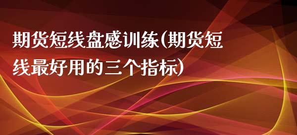 期货短线盘感训练(期货短线最好用的三个指标)_https://www.londai.com_期货投资_第1张