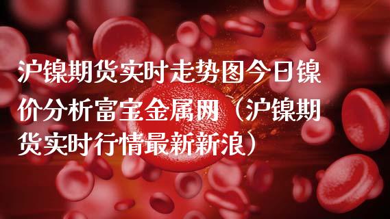 沪镍期货实时走势图今日镍价分析富宝金属网（沪镍期货实时行情最新新浪）_https://www.londai.com_期货投资_第1张