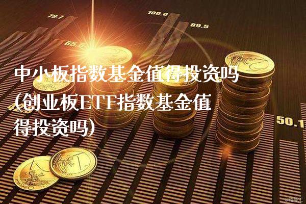 中小板指数基金值得投资吗(创业板ETF指数基金值得投资吗)_https://www.londai.com_基金理财_第1张