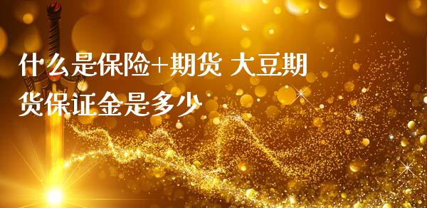 什么是保险+期货 大豆期货保证金是多少_https://www.londai.com_期货投资_第1张