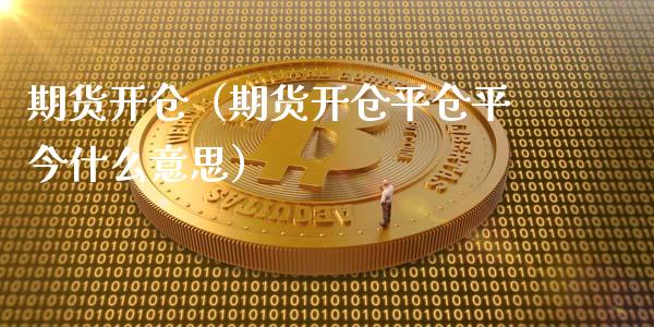 期货开仓（期货开仓平仓平今什么意思）_https://www.londai.com_期货投资_第1张