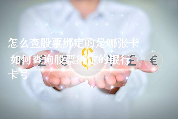 怎么查股票绑定的是哪张卡 如何查询股票绑定的银行_https://www.londai.com_股票投资_第1张