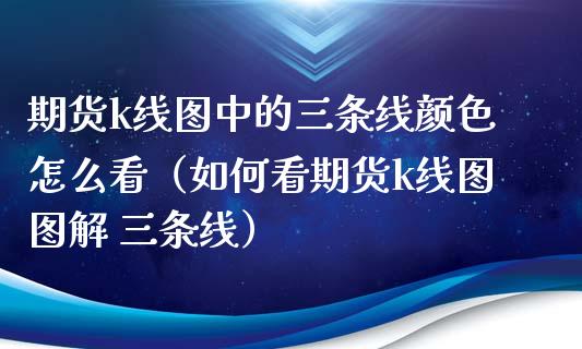 期货k线图中的三条线颜色怎么看（如何看期货k线图图解 三条线）_https://www.londai.com_期货投资_第1张