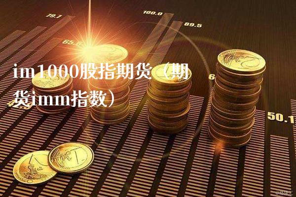 im1000股指期货（期货imm指数）_https://www.londai.com_期货投资_第1张